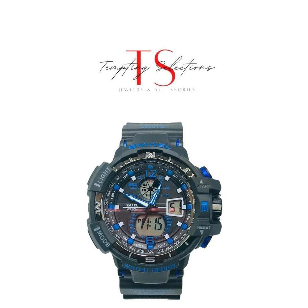 Sporty Digital Watch Y2k Champion B0f9